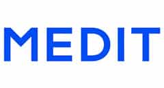 Medit logo in blue text